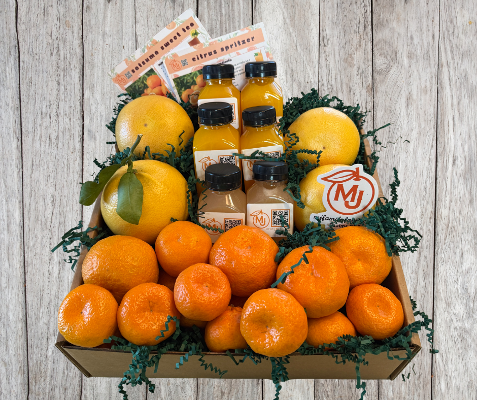 Holiday juice/citrus Gift Box - local pick up ONLY. – MJ Family Farm